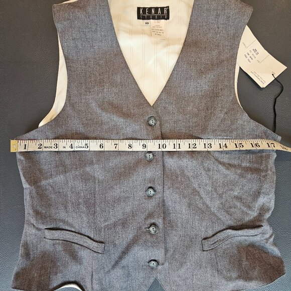 Vintage Kenar Studio Vest - Picture 1 of 4